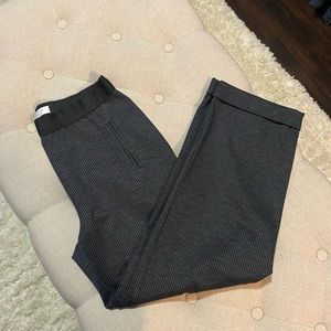 Anthropologie/Bailey 44 Wide leg pinstripe Trousers woman’s size medium